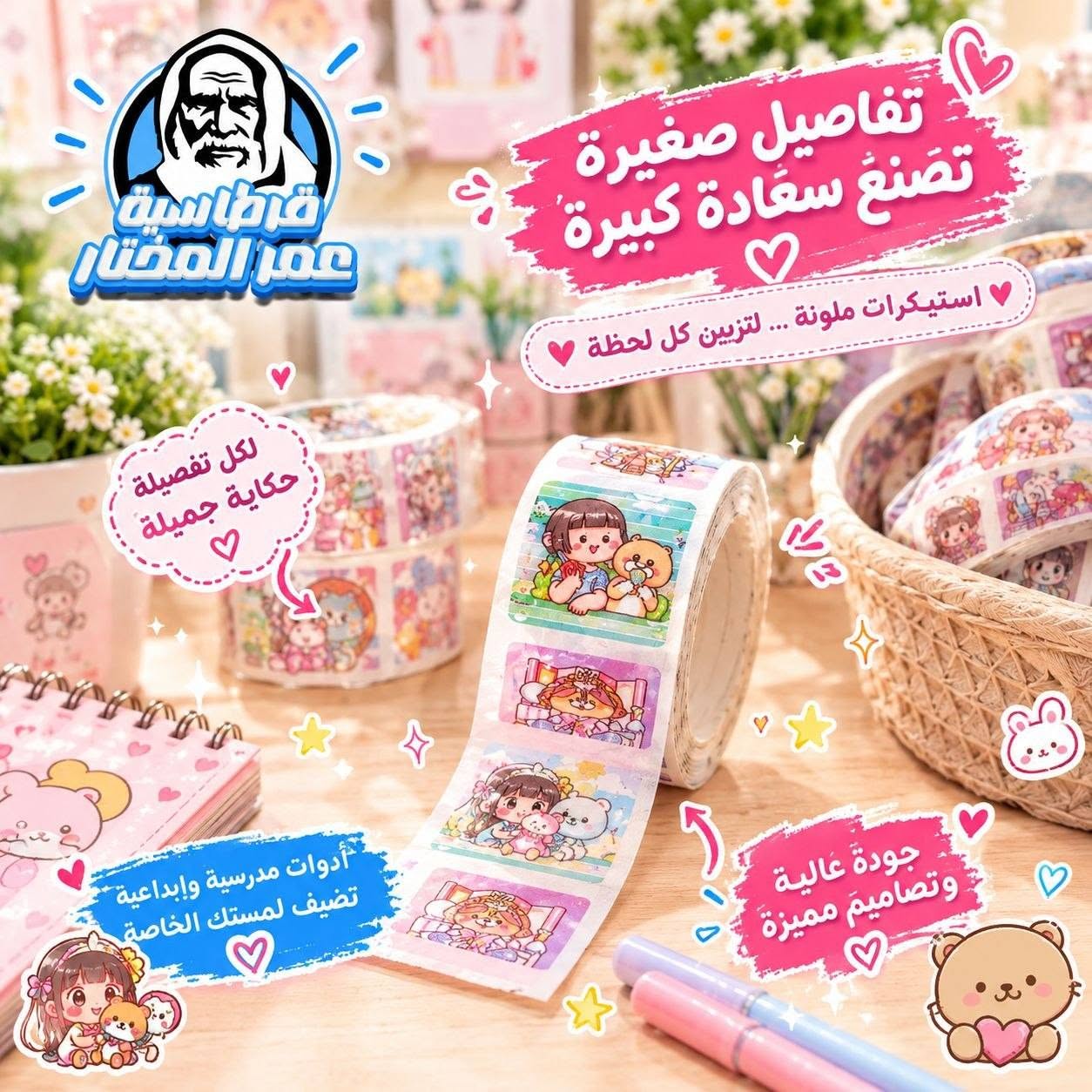 قرطاسية عمر المختار